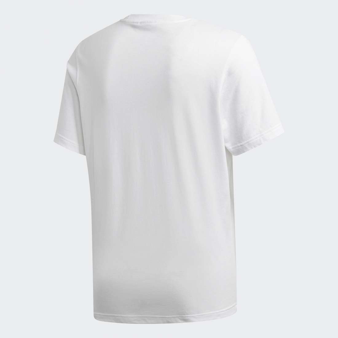 TSHIRT ADIDAS TREFOIL WHITE/FUTURE HYDRO