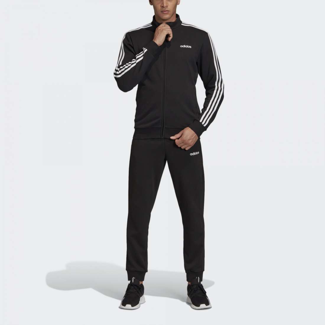 FATO DE TREINO ADIDAS MTS CO RELAX BLACK / WHITE