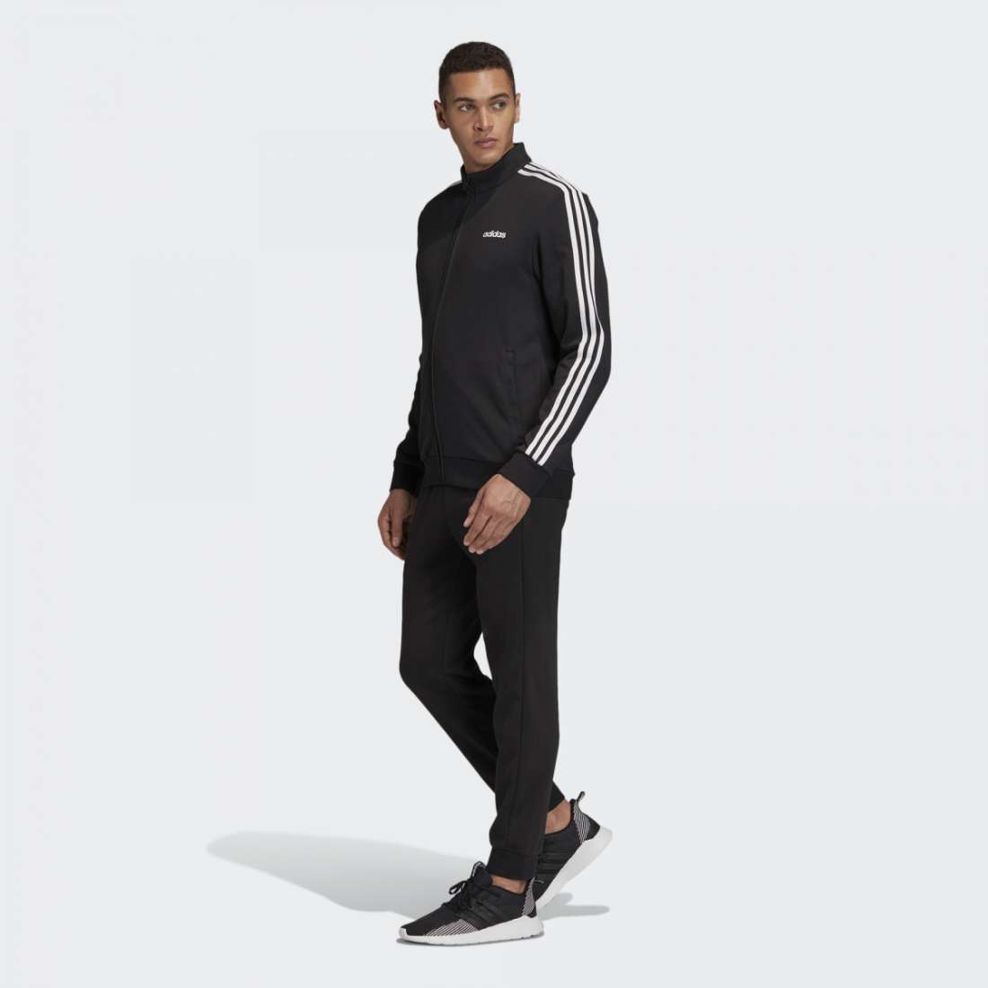 FATO DE TREINO ADIDAS MTS CO RELAX BLACK / WHITE