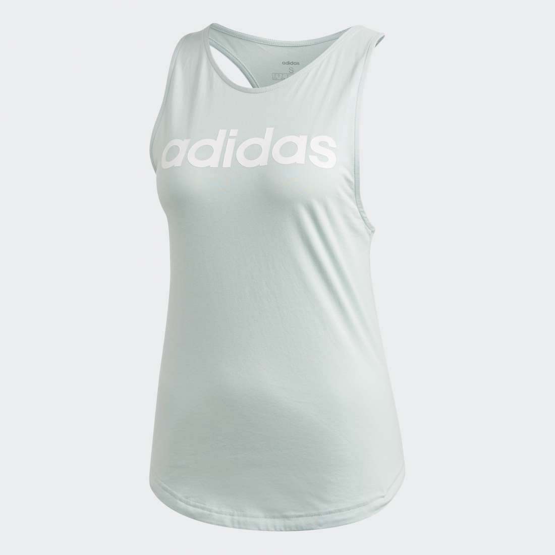 TOP ADIDAS ESSENTIALS LINEAR W GREEN TINT / WHITE