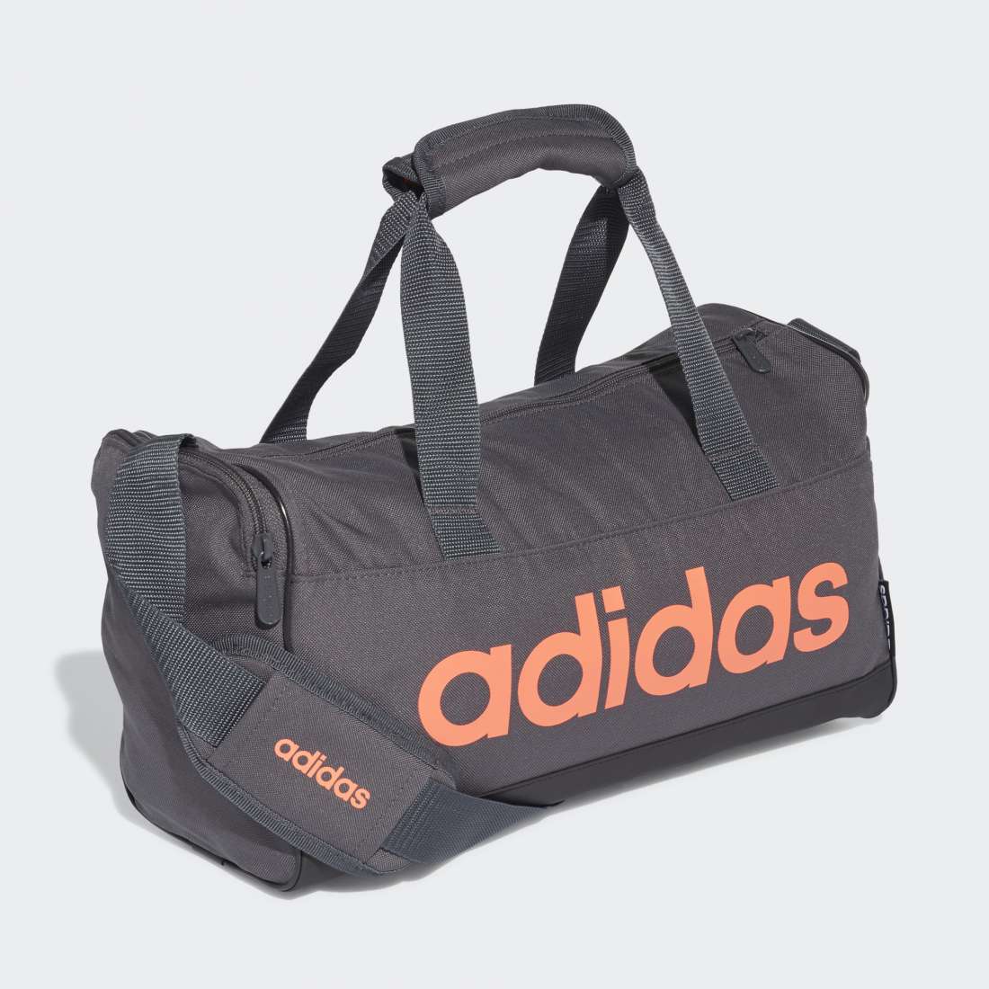 SACO ADIDAS LINEAR DUFFLE XS GREY SIX / BLACK / SIGNAL CORAL