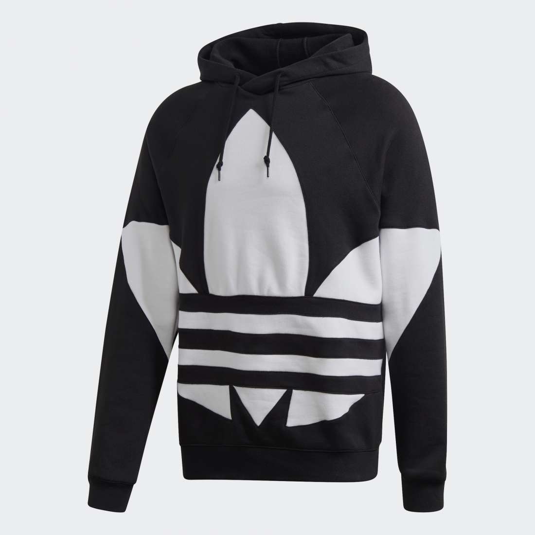 HOODIE ADIDAS BIG TREFOIL BLACK