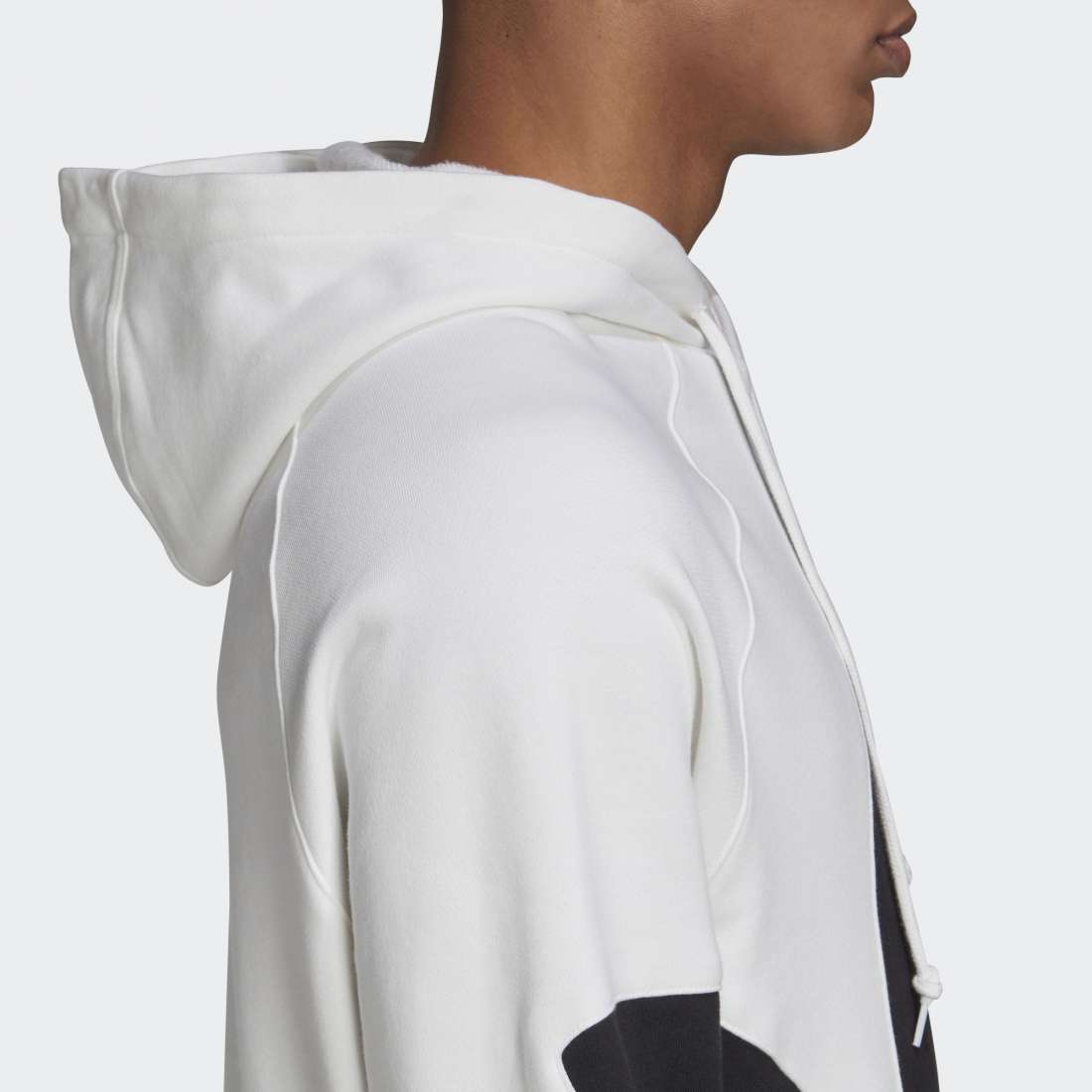 HOODIE ADIDAS BIG TREFOIL WHITE