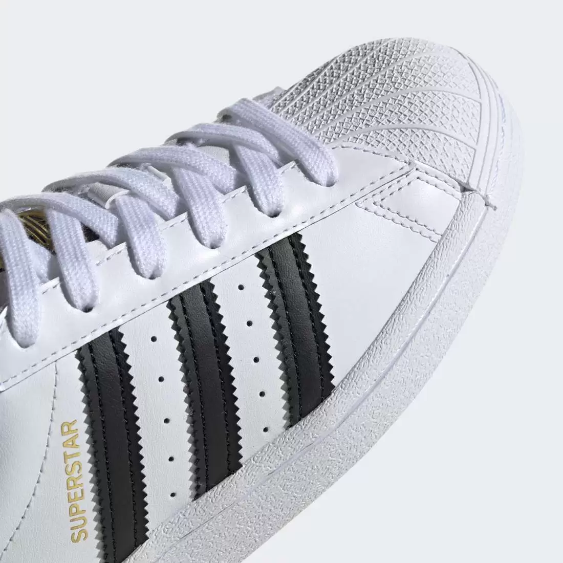 ADIDAS SUPERSTAR J CLOUD WHITE/CORE BLACK/CLOUD WHITE