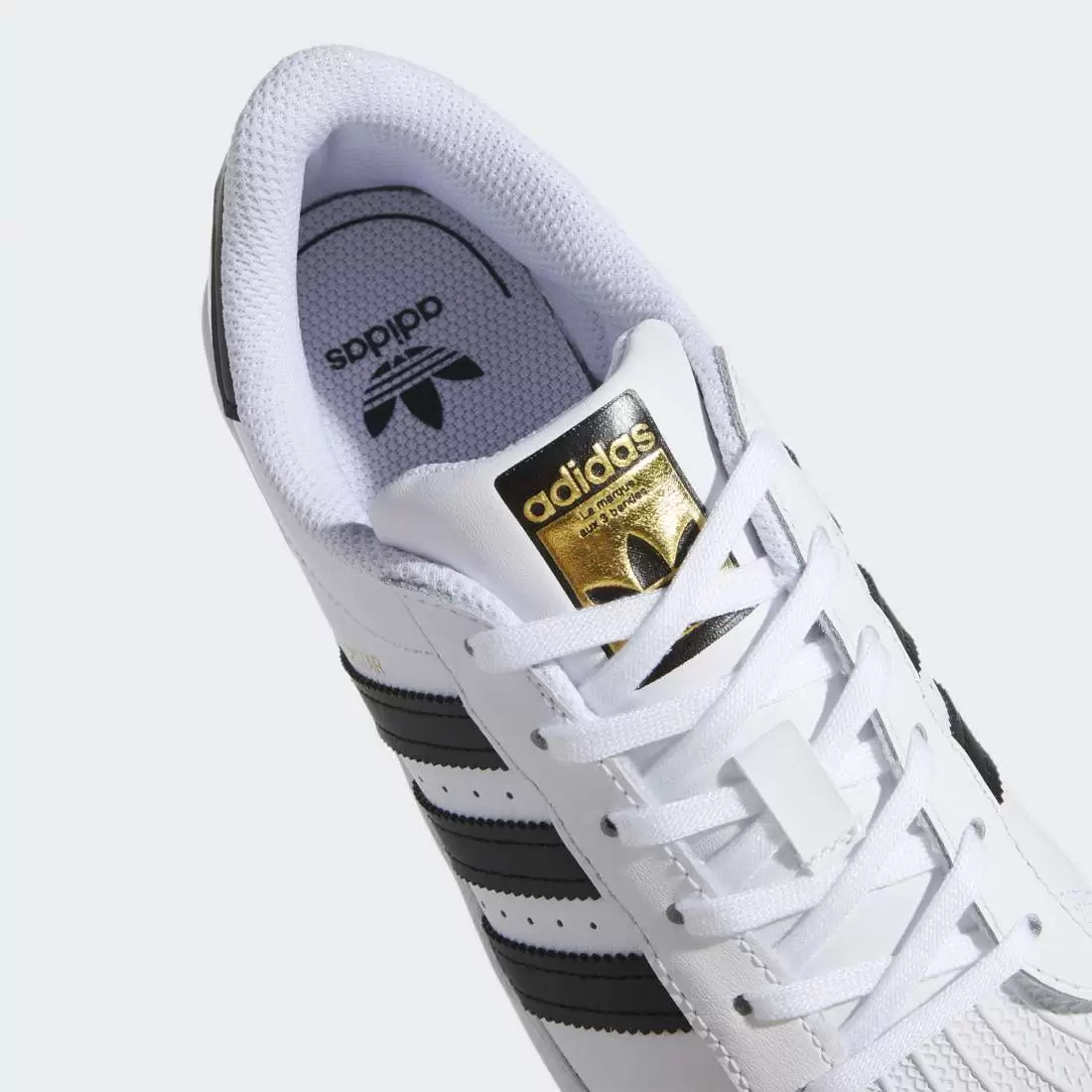 ADIDAS SUPERSTAR C CLOUD WHITE / CORE BLACK