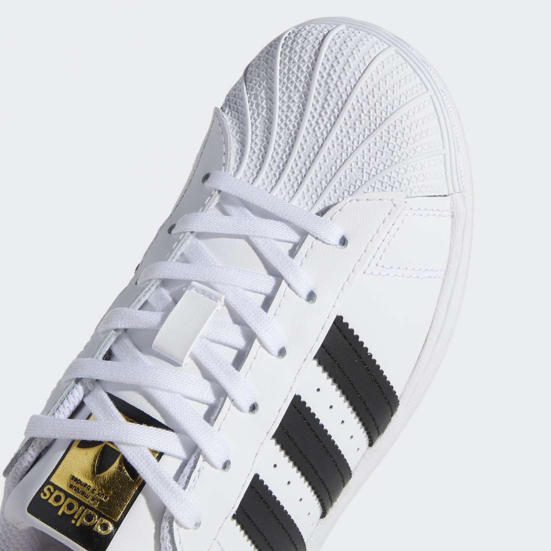 ADIDAS SUPERSTAR C CLOUD WHITE / CORE BLACK