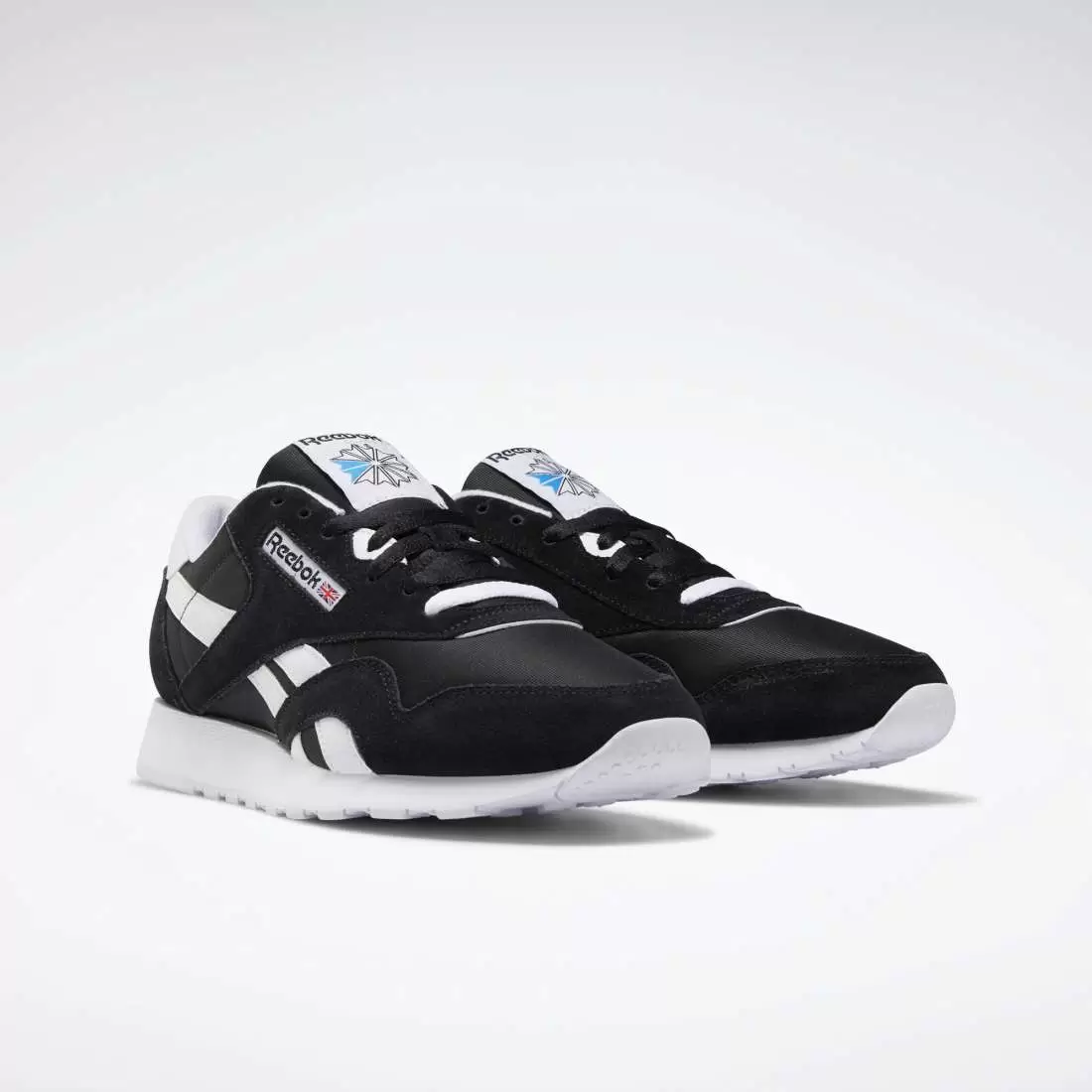 REEBOK CLASSIC NYLON BLACK/BLACK/WHITE