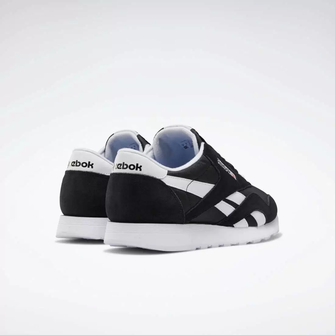 REEBOK CLASSIC NYLON BLACK/BLACK/WHITE