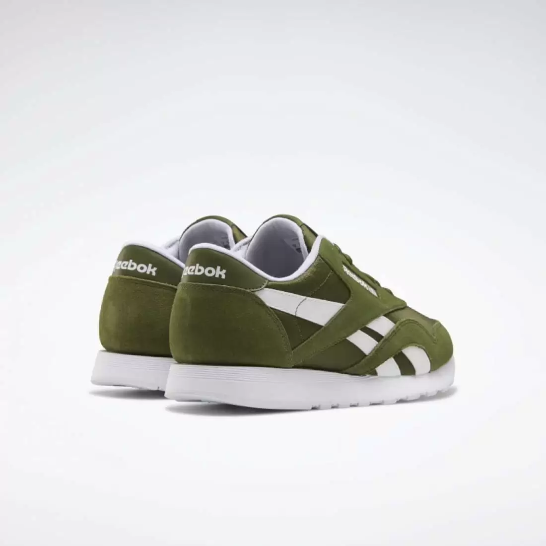 REEBOK CLASSIC NYLON WLDGRN/WHITE/WHITE