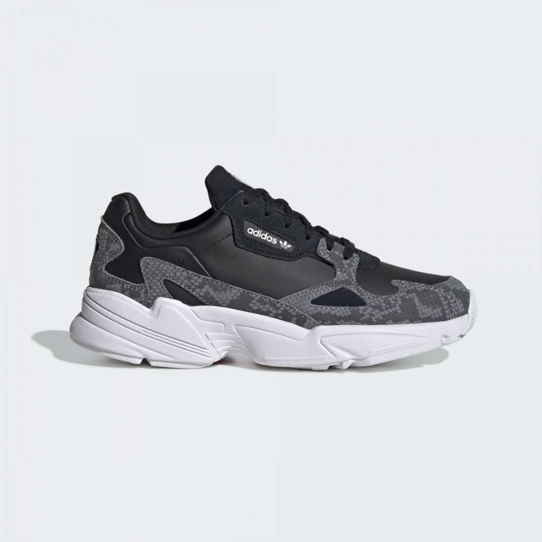 ADIDAS FALCON W CORE BLACK /CLOUD WHITE