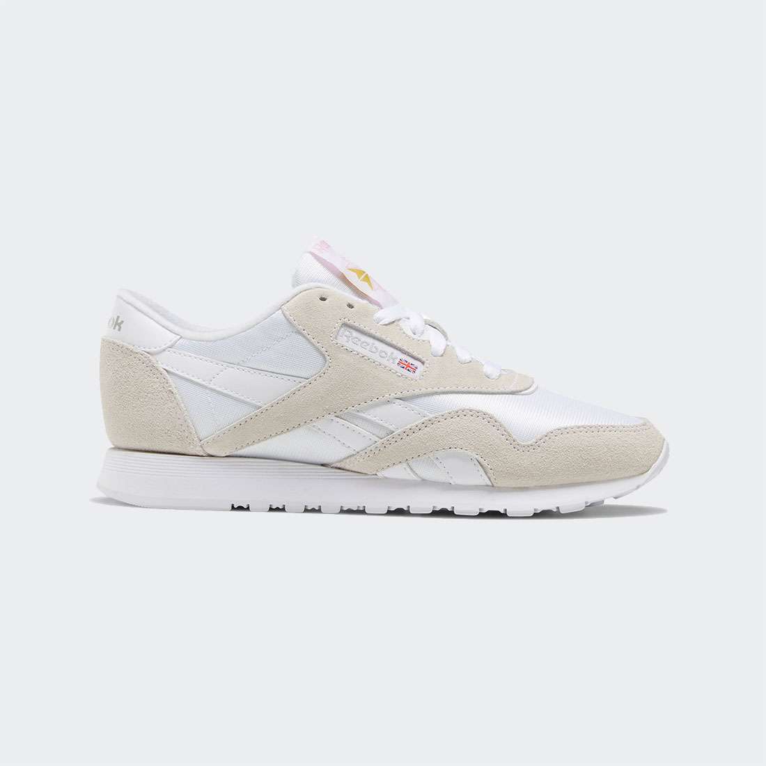 REEBOK CLASSIC NYLON WHITE/WHITE/LGTGRE