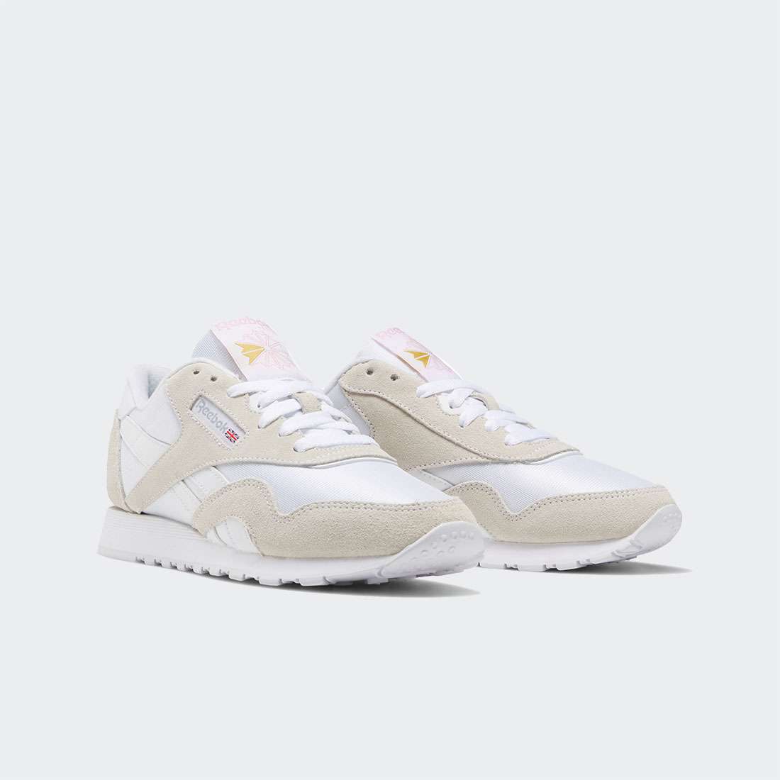 REEBOK CLASSIC NYLON WHITE/WHITE/LGTGRE