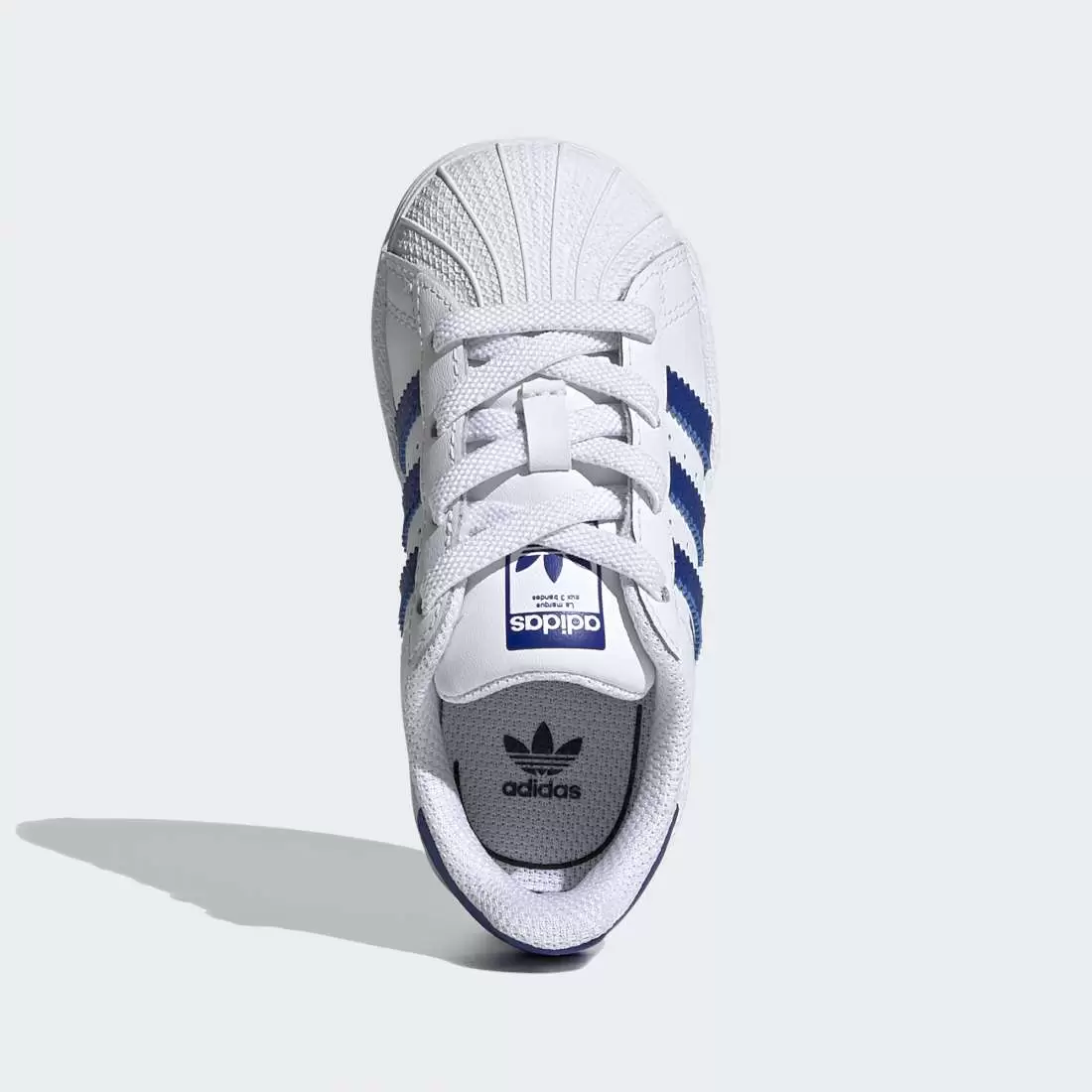 ADIDAS SUPERSTAR EL I CLOUD WHITE/ROYAL BLUE