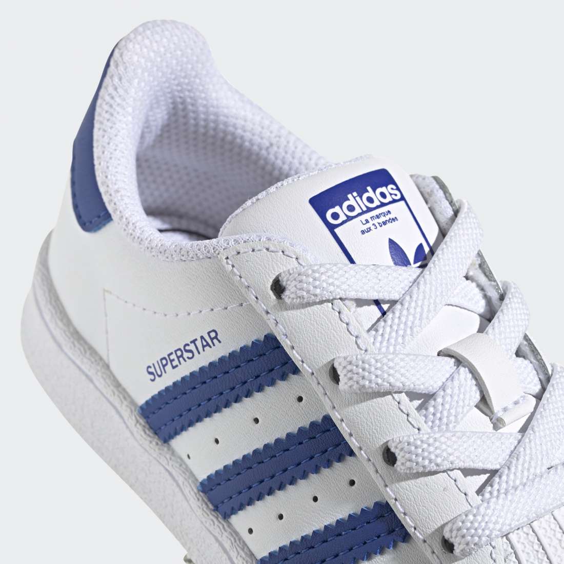 ADIDAS SUPERSTAR EL I CLOUD WHITE/ROYAL BLUE