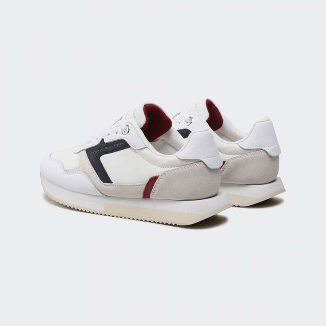 TOMMY HILFIGER ESSENTIAL RUNNER WHITE/RWB