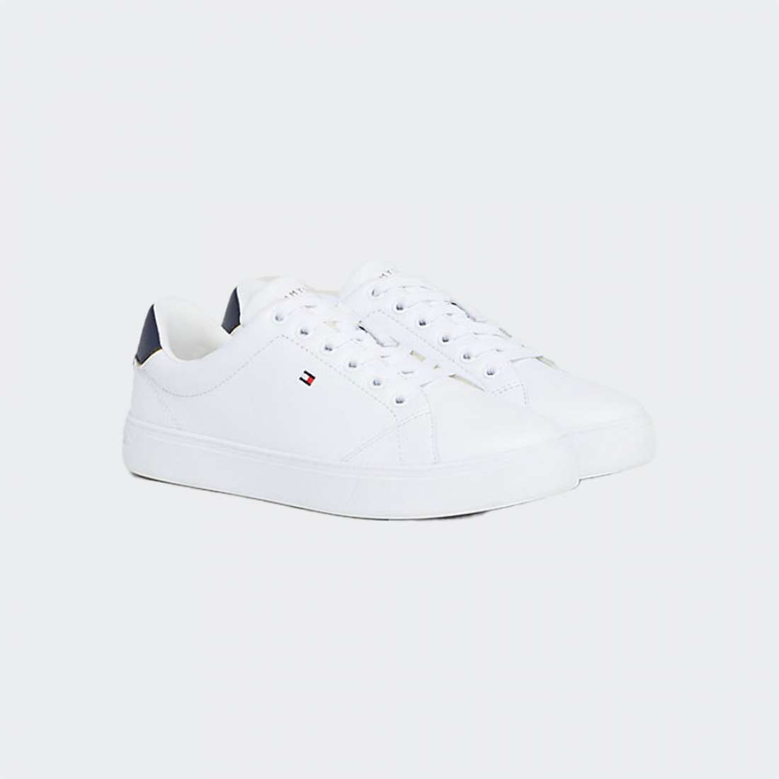 TOMMY HILFIGER ESSENTIAL COURT WHITE/BLACK