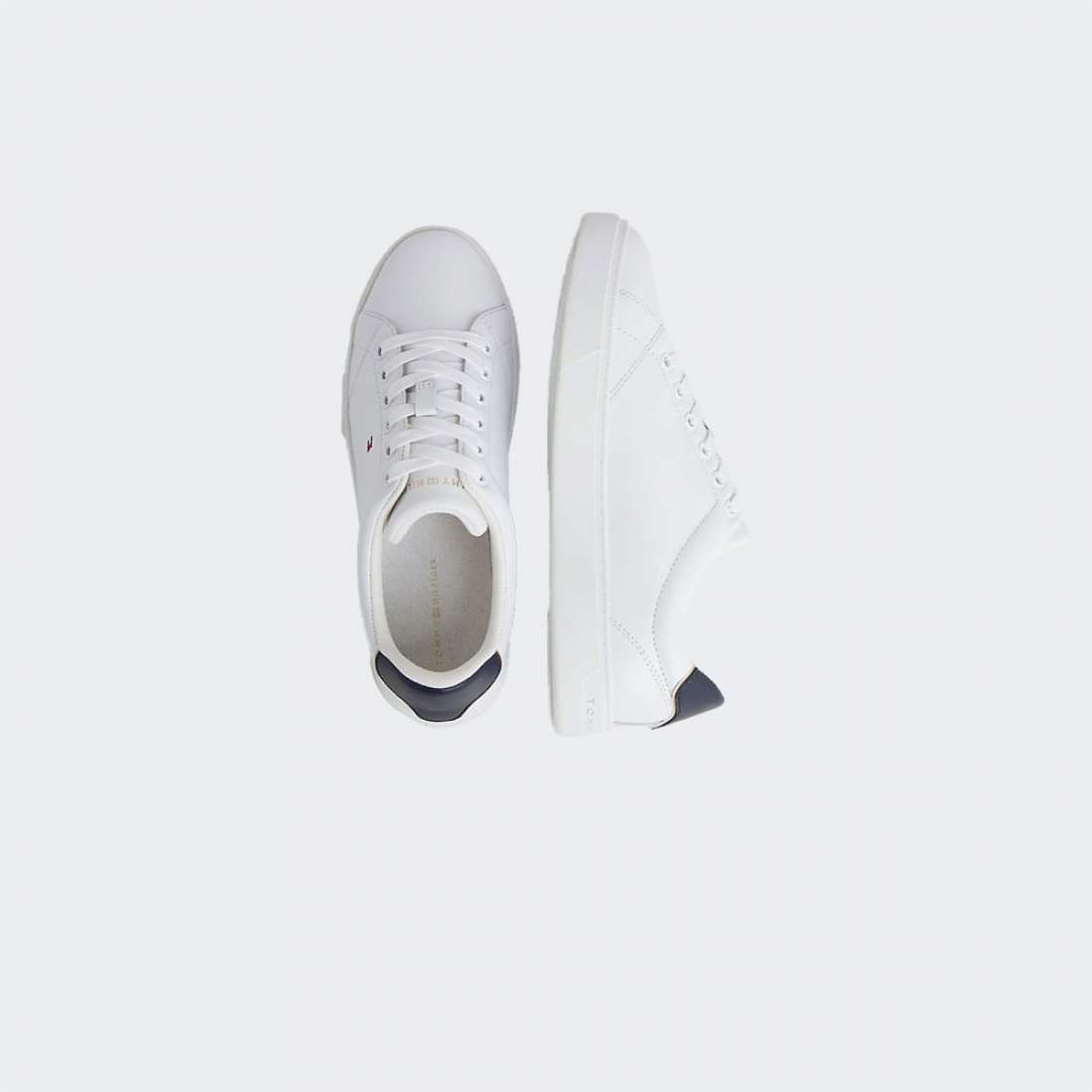 TOMMY HILFIGER ESSENTIAL COURT WHITE/BLACK