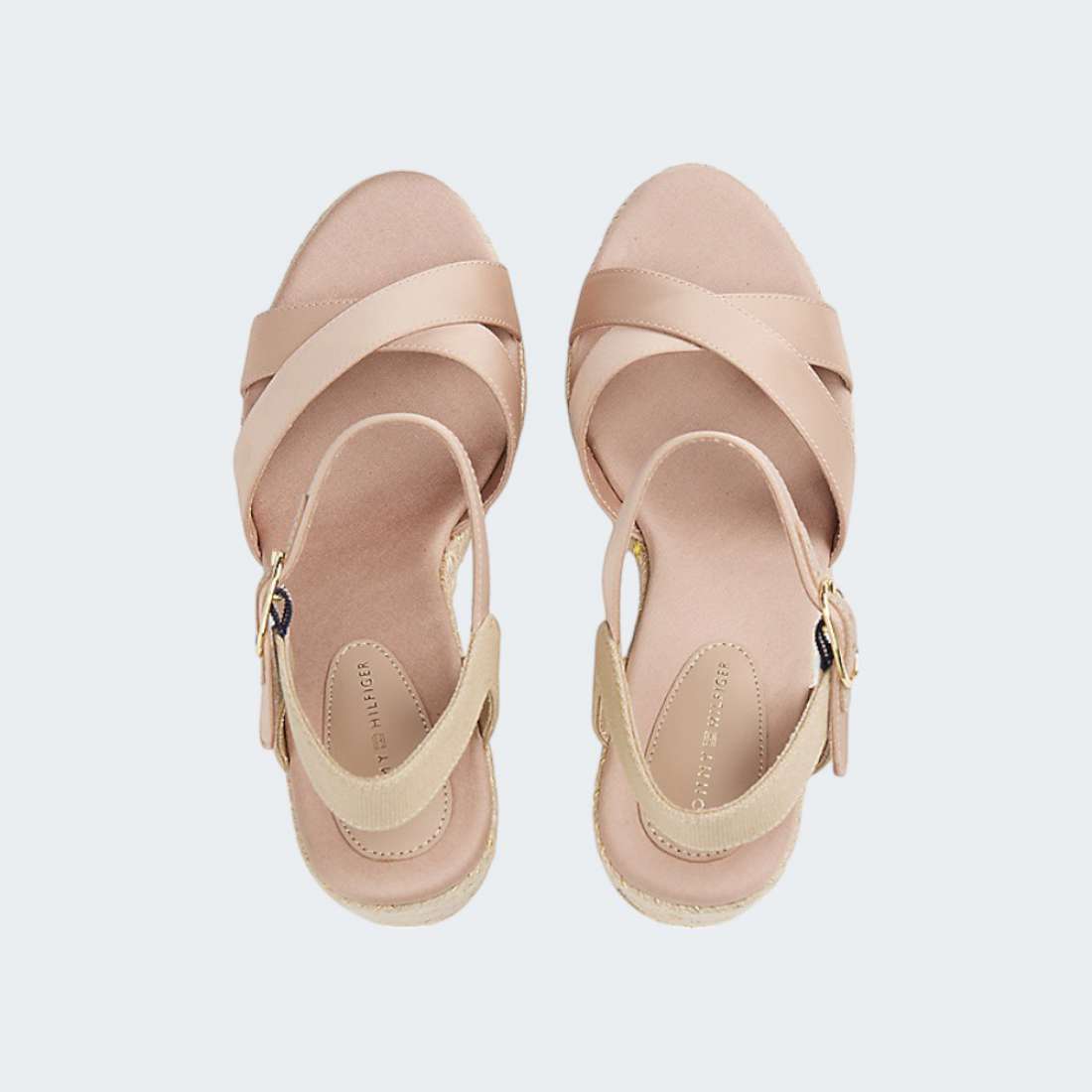 SANDÁLIAS TOMMY HILFIGER SATIN CLAYSTONE