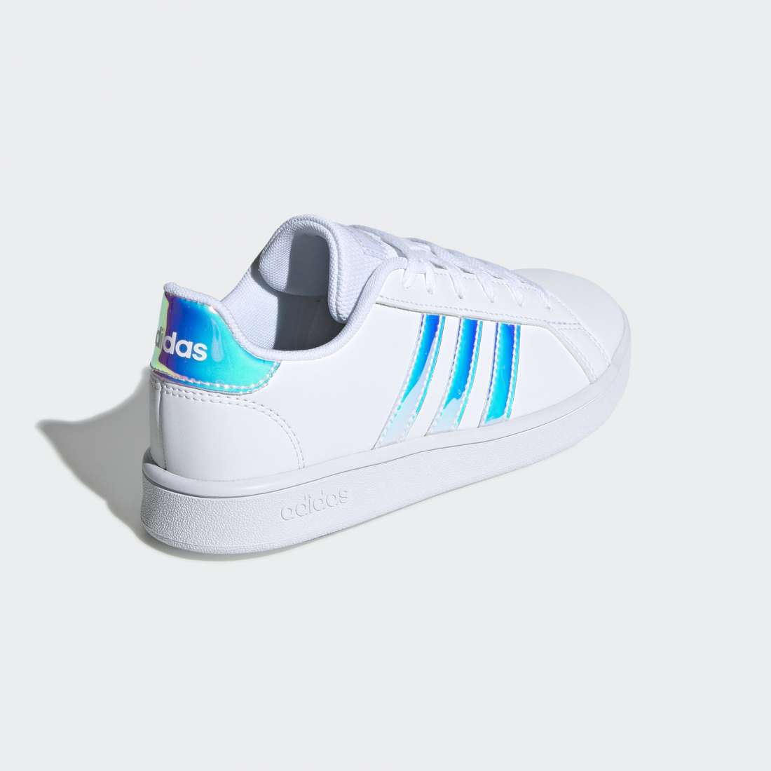 ADIDAS GRAND COURT K FTWWHT/FTWWHT/DSHGRY