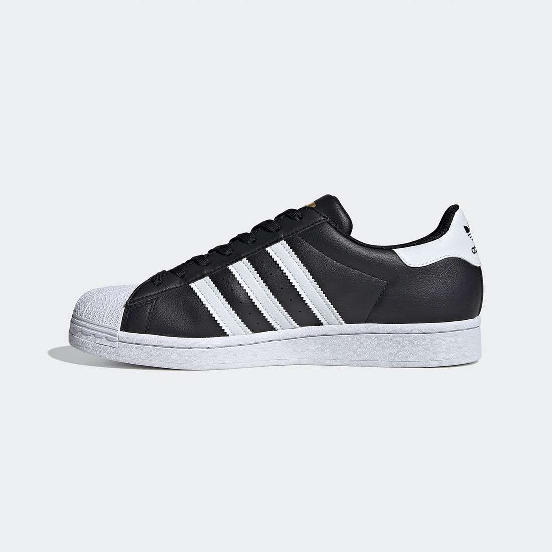 ADIDAS SUPERSTAR VEGAN BLACK/FTWWHT/GOLDMT