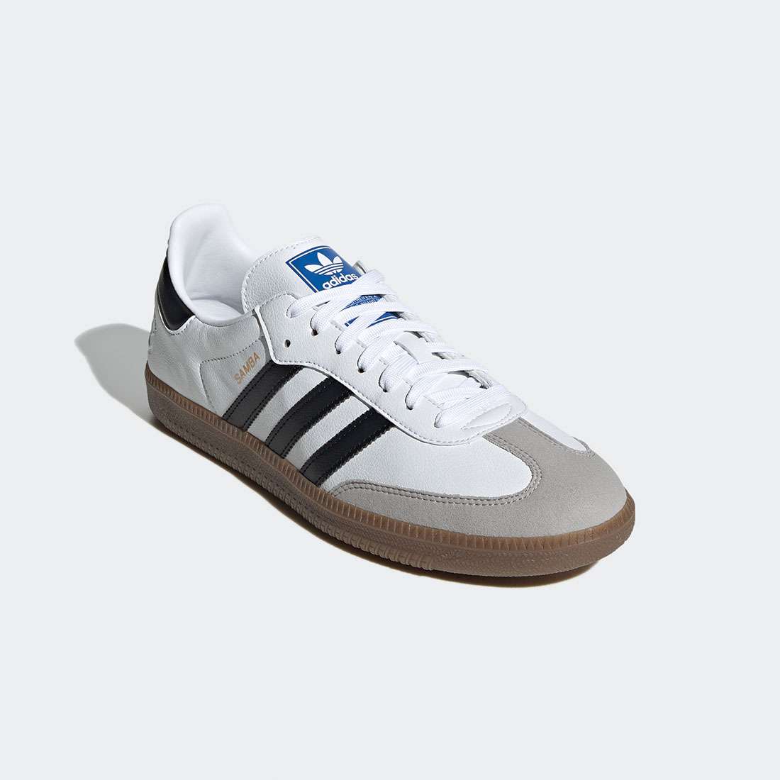 ADIDAS SAMBA VEGAN FTWWHT/BLACK/GUM5