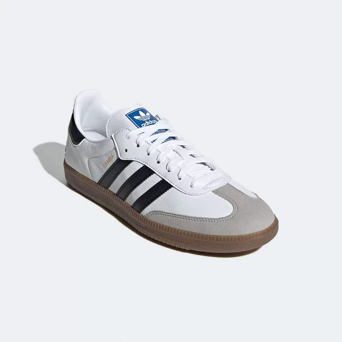 ADIDAS SAMBA VEGAN FTWWHT/BLACK/GUM5