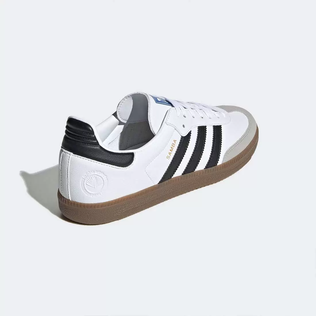 ADIDAS SAMBA VEGAN FTWWHT/BLACK/GUM5