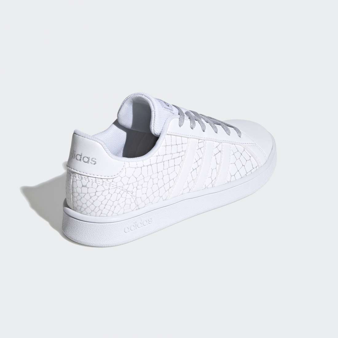 ADIDAS GRAND COURT K FTWWHT/FTWWHT/SILVMT