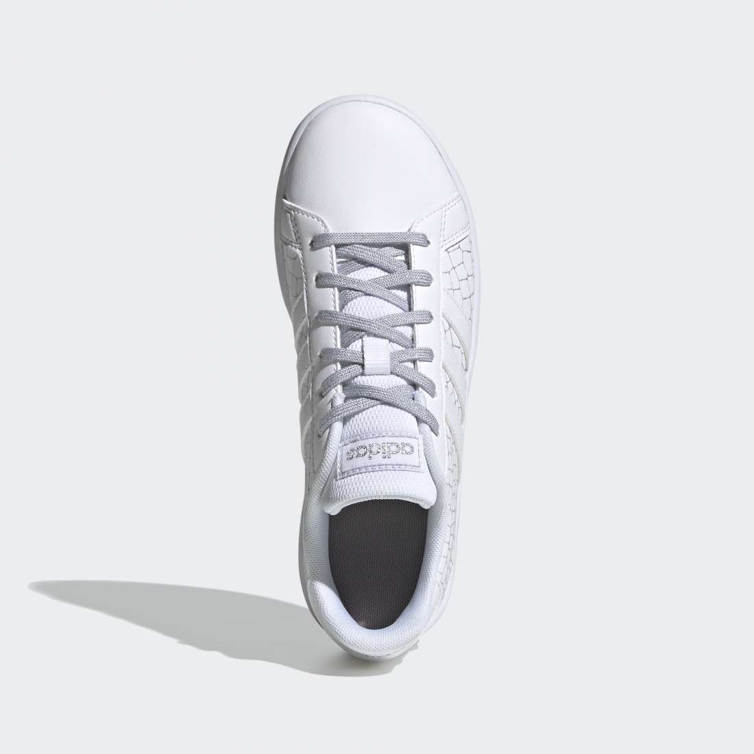 ADIDAS GRAND COURT K FTWWHT/FTWWHT/SILVMT