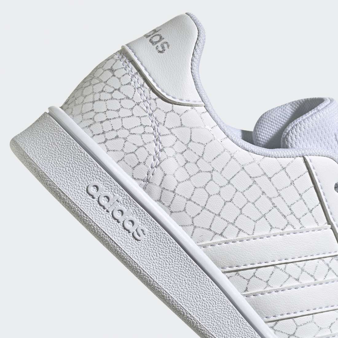 ADIDAS GRAND COURT K FTWWHT/FTWWHT/SILVMT