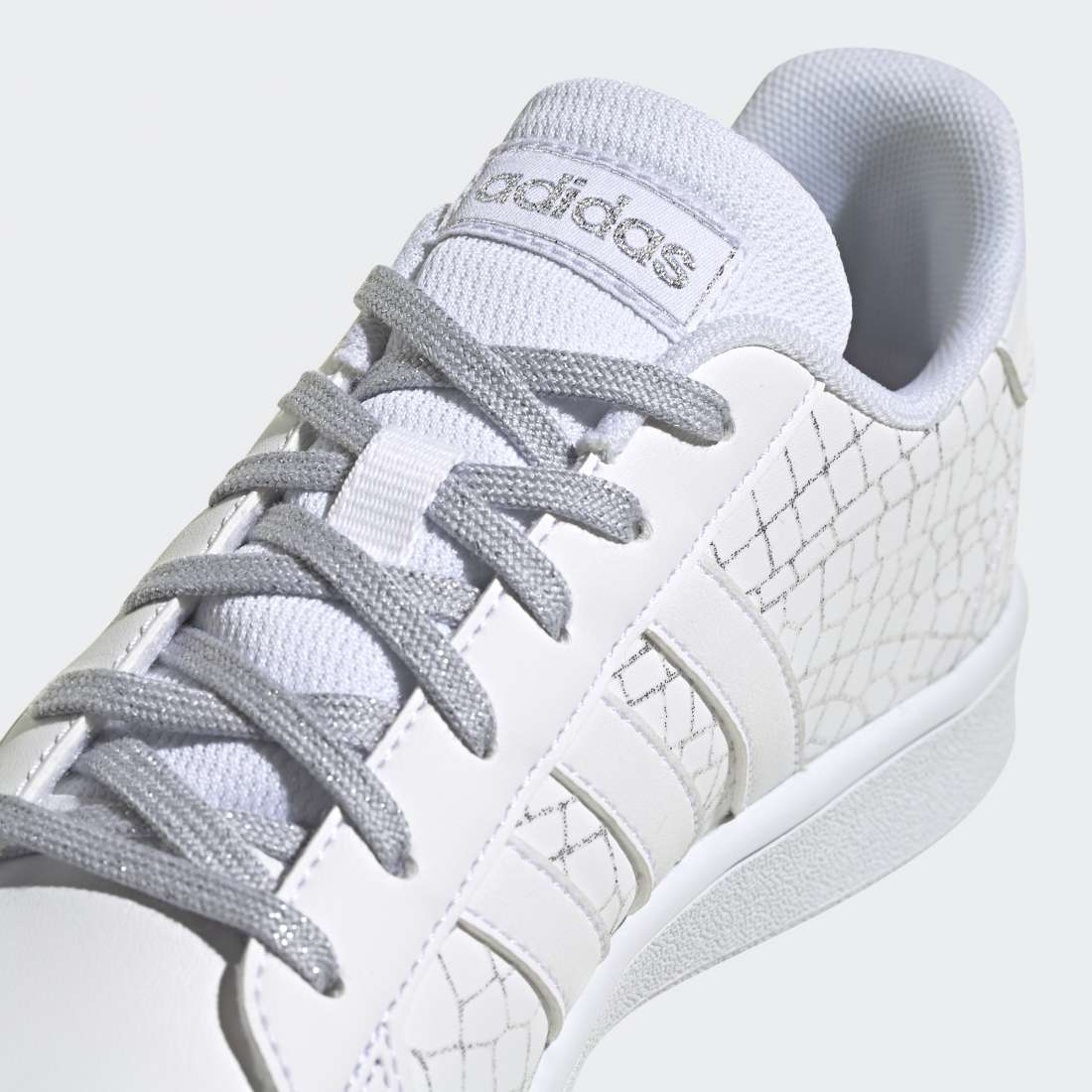 ADIDAS GRAND COURT K FTWWHT/FTWWHT/SILVMT