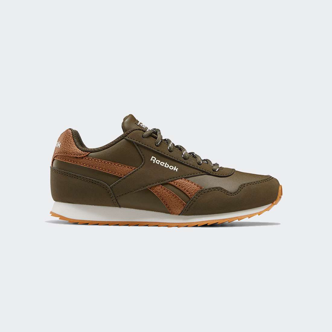 REEBOK ROYAL CLASSIC JOGGER ARMYGR/CHALK/GUM