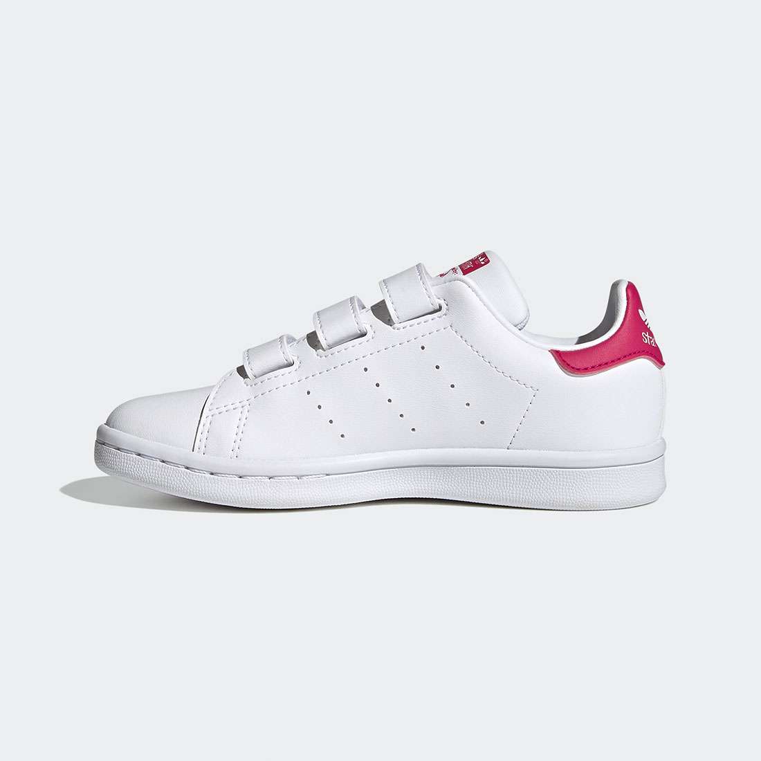 ADIDAS STAN SMITH CF C FTWWHT/FTWWHT/BOPINK