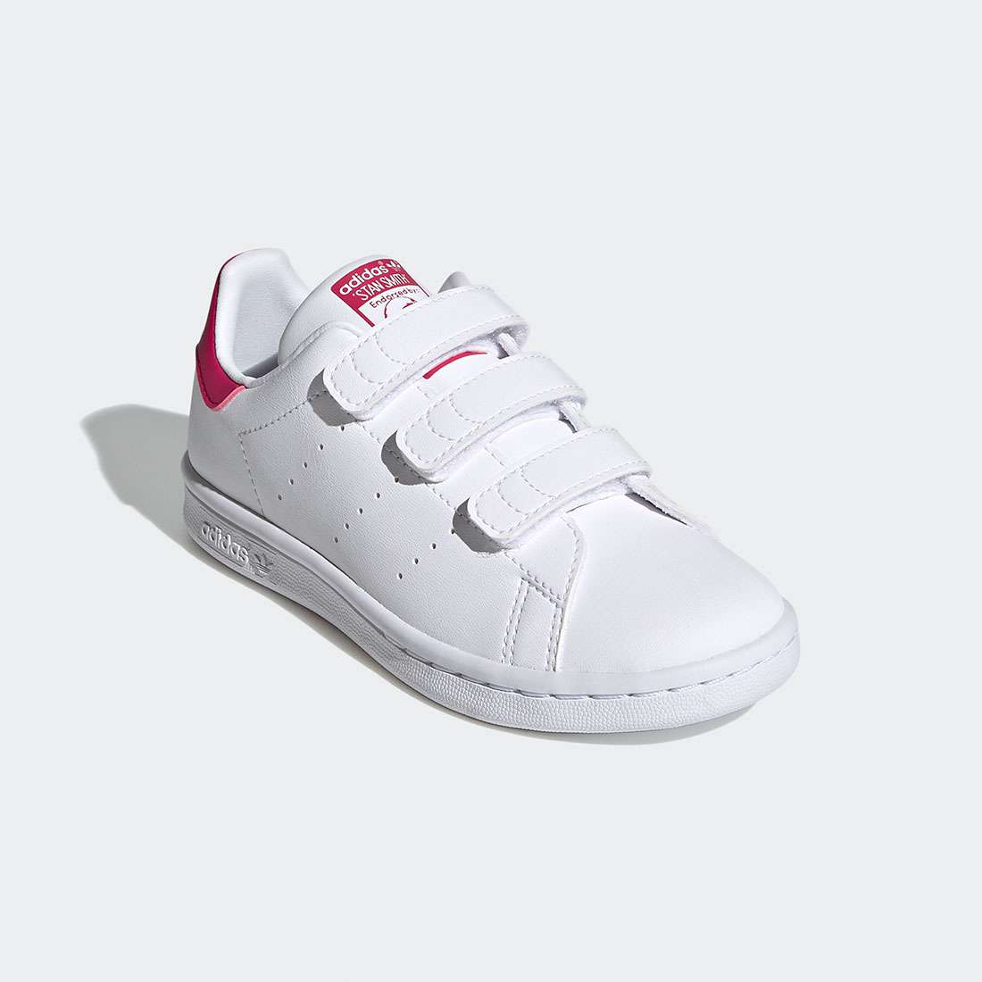 ADIDAS STAN SMITH CF C FTWWHT/FTWWHT/BOPINK