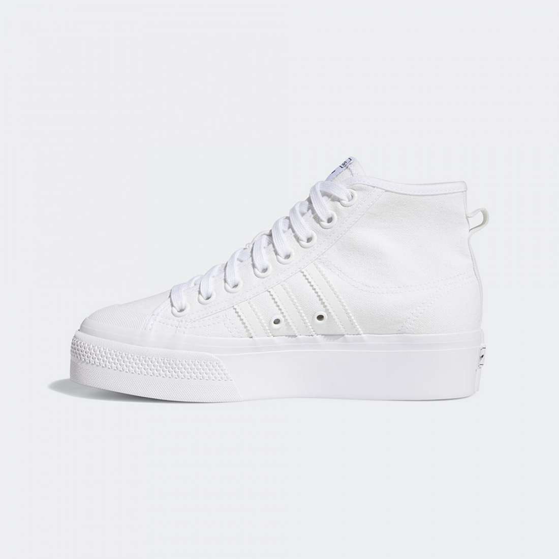 ADIDAS NIZZA PLATFORM MID FTWWHT