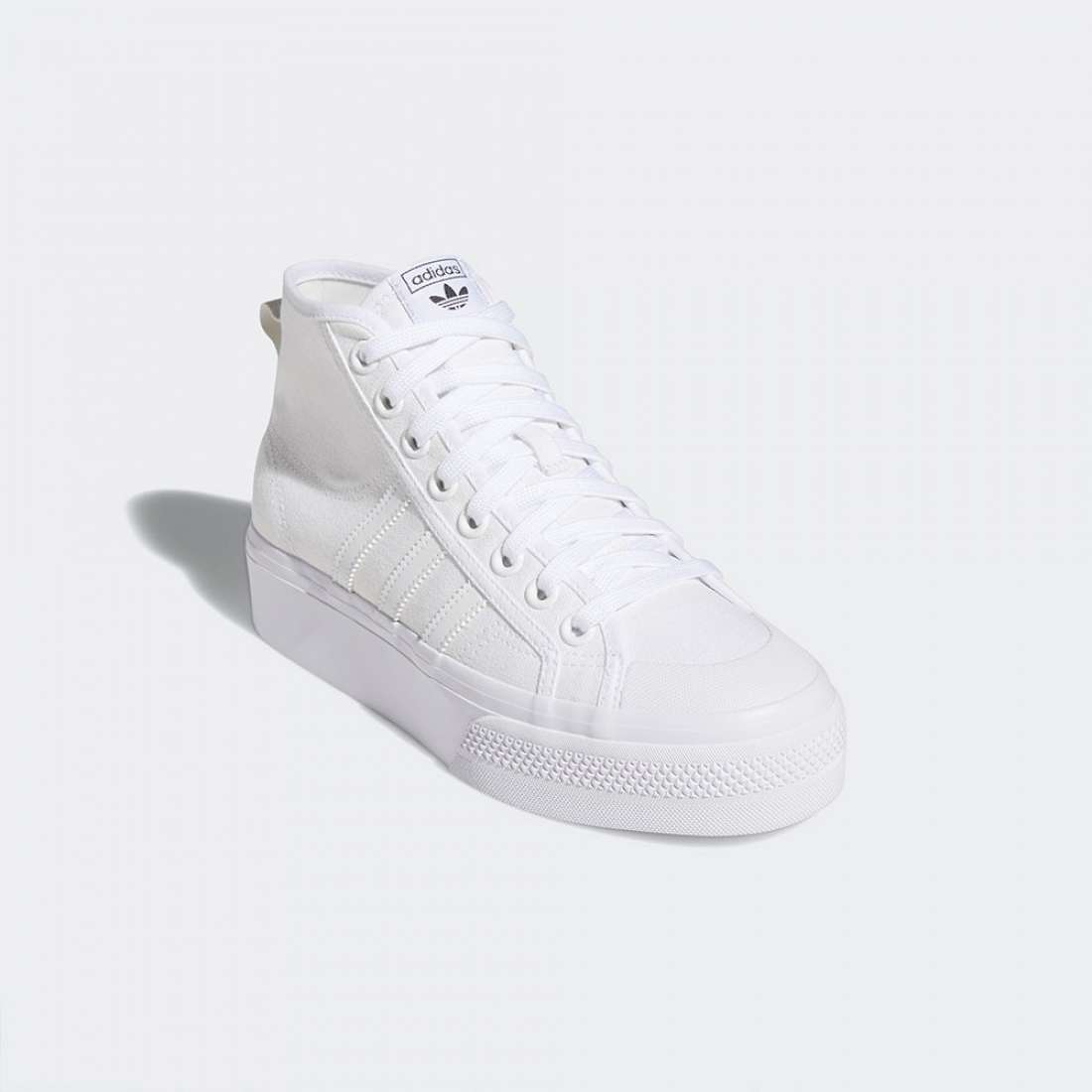 ADIDAS NIZZA PLATFORM MID FTWWHT