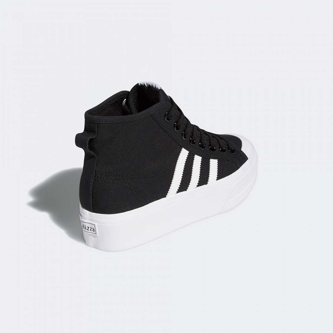 ADIDAS NIZZA PLATFROM MID BLACK/FTWWHT