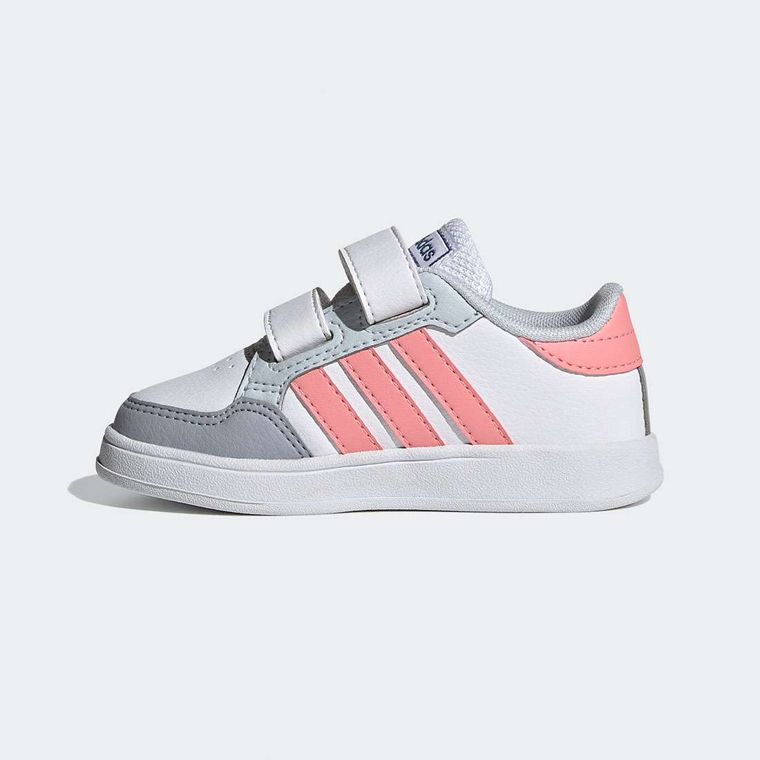 ADIDAS BREAKNET C FTWWHT/SUPPOP/HALBLU