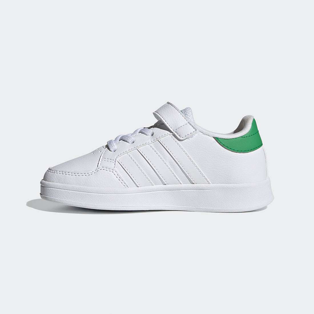 ADIDAS BREAKNET C FTWWHT/FTWWHT/VIVGRN