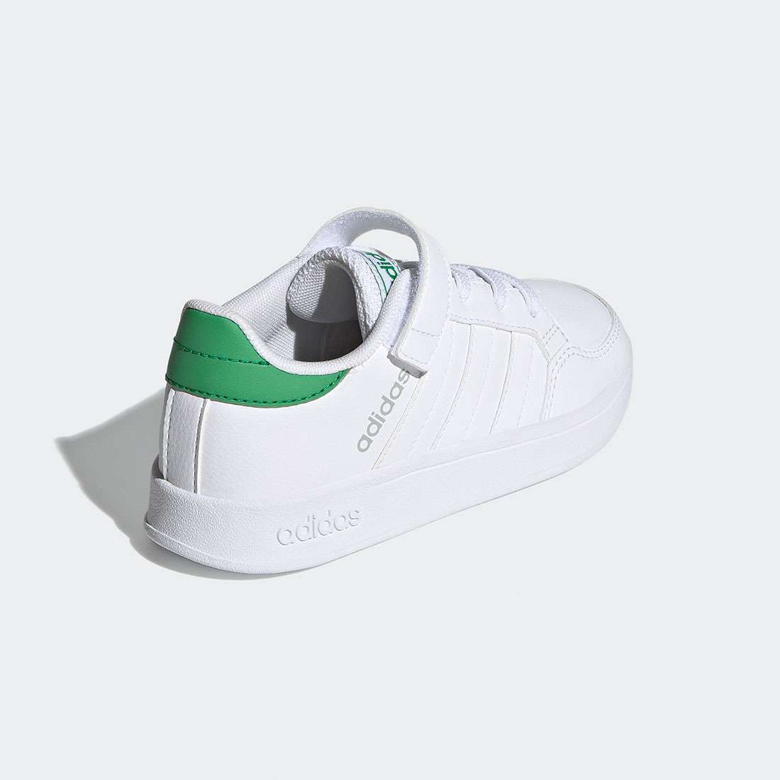 ADIDAS BREAKNET C FTWWHT/FTWWHT/VIVGRN