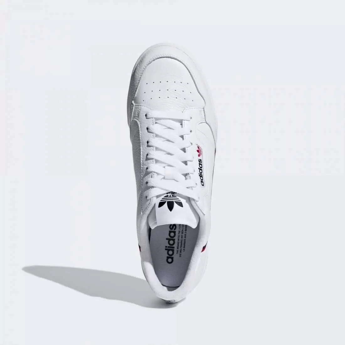 ADIDAS CONTINENTAL 80 WHITE/RED