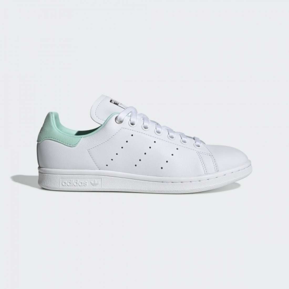 ADIDAS STAN SMITH WHITE/AQUA GREEN