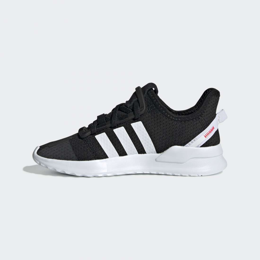 ADIDAS U PATH RUN C CORE BLACK CLOUD WHITE SHOCK RED