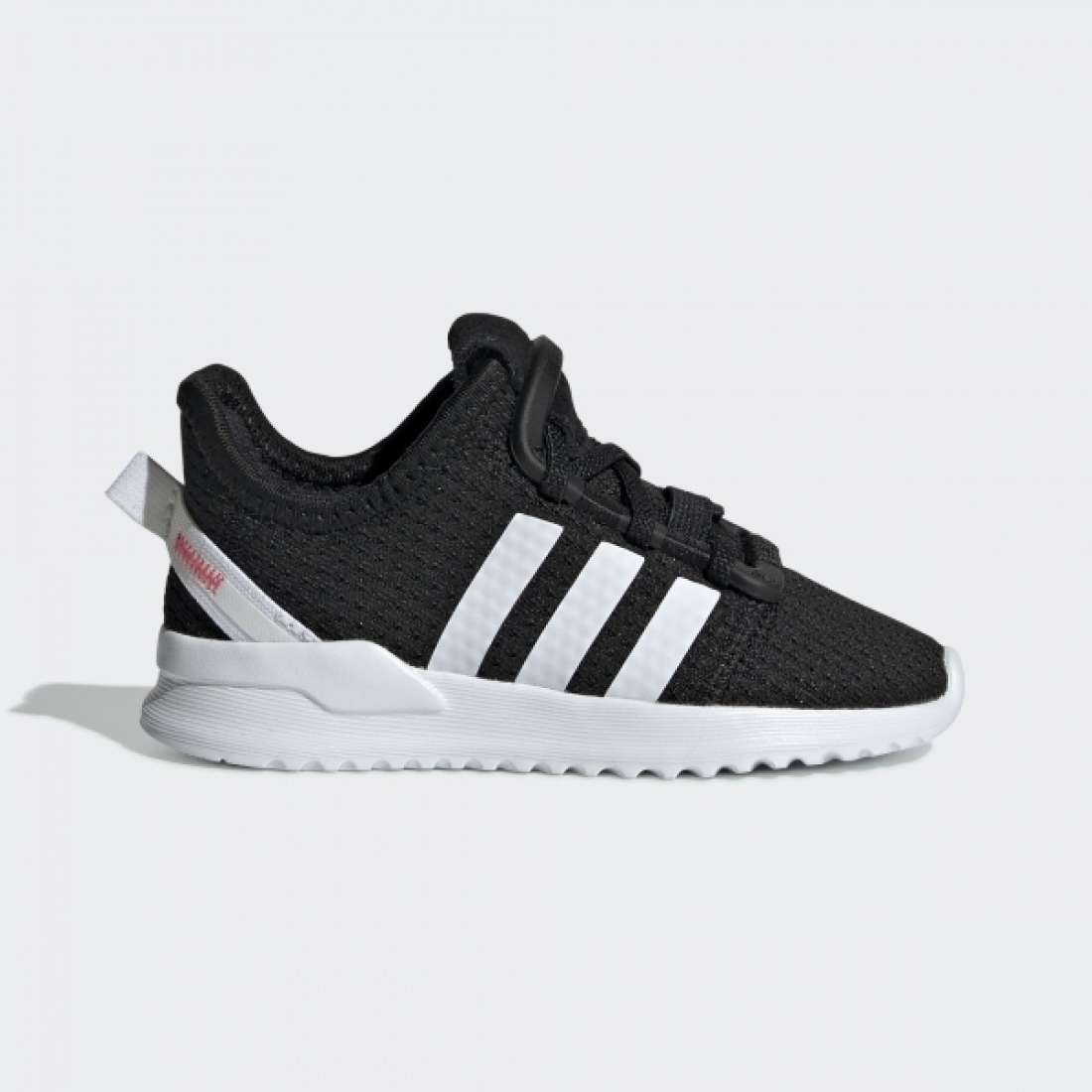 ADIDAS U PATH RUN I CORE BLACK / CLOUD WHITE / SHOCK RED