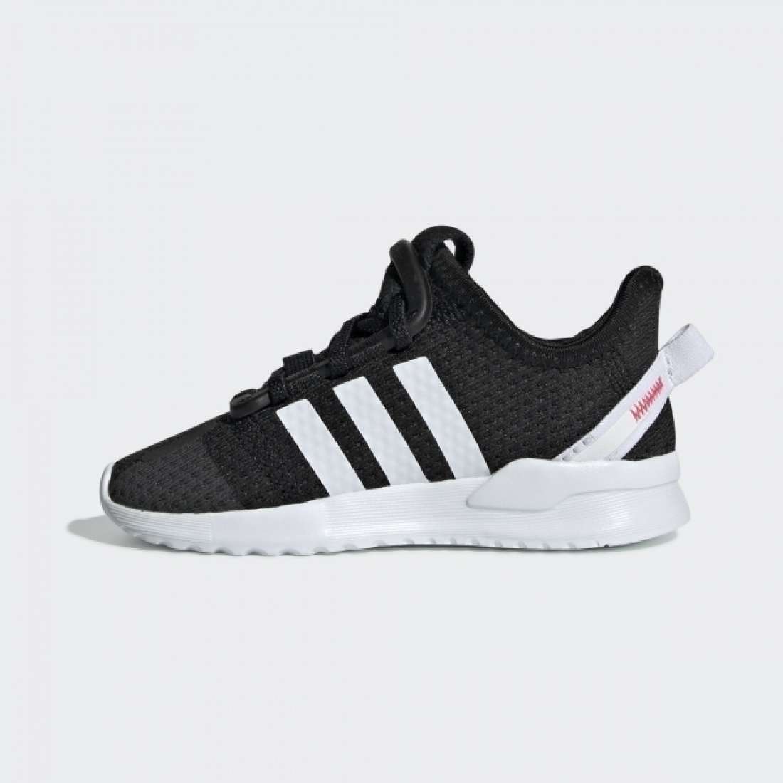 ADIDAS U PATH RUN I CORE BLACK / CLOUD WHITE / SHOCK RED