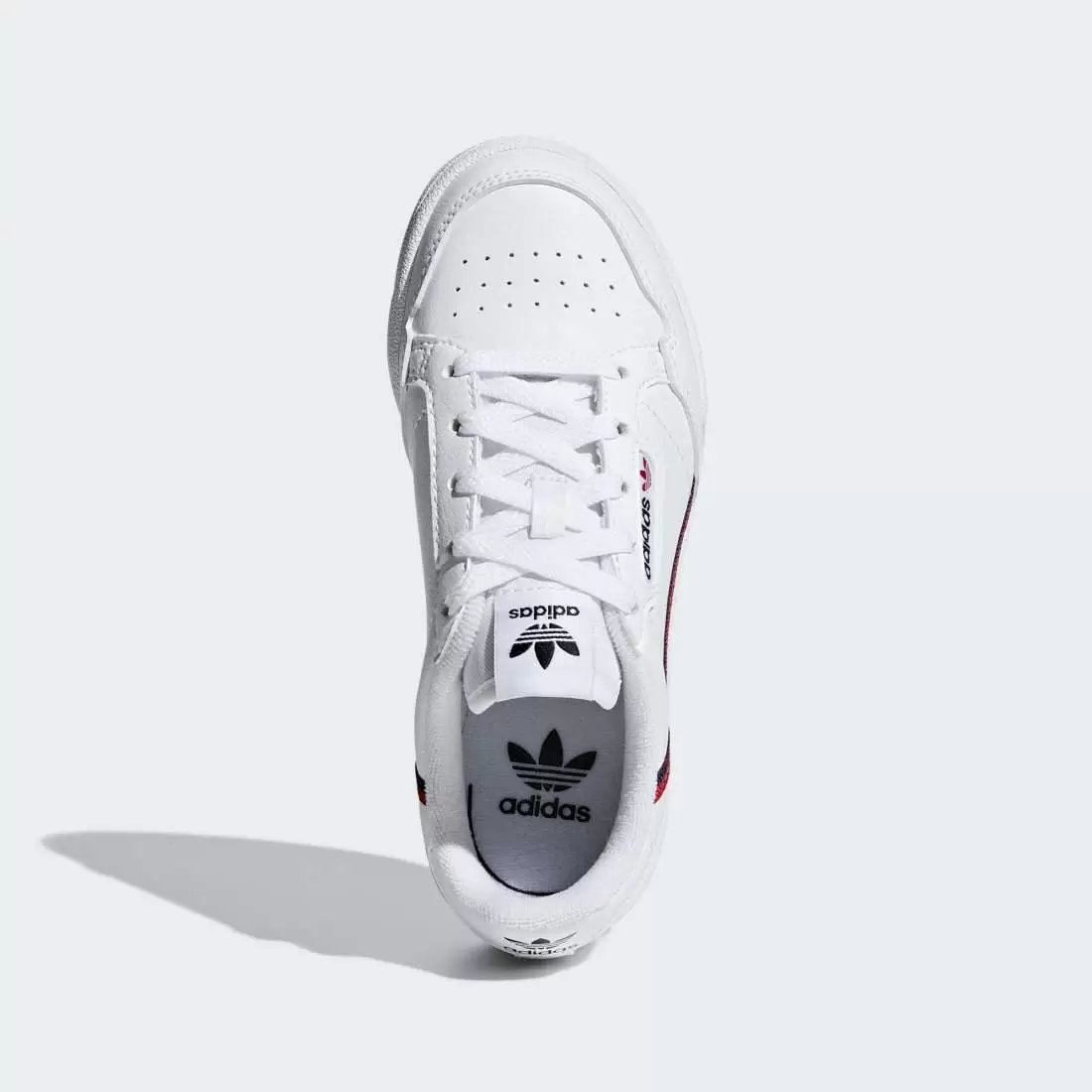 ADIDAS CONTINENTAL C WHITE/RED