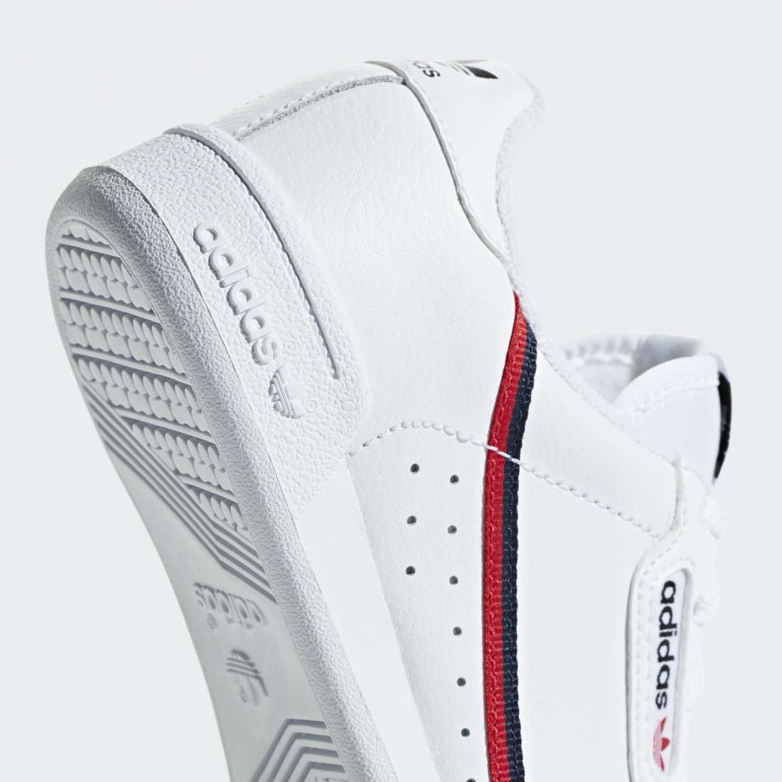 ADIDAS CONTINENTAL C WHITE/RED