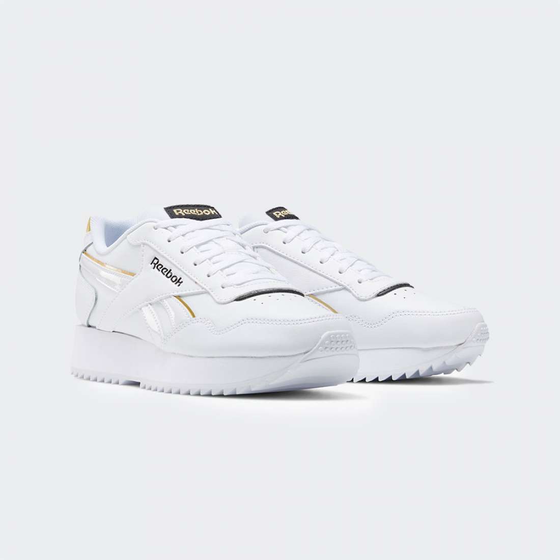 REEBOK ROYAL GLIDE WHITE/BLACK/GOLD