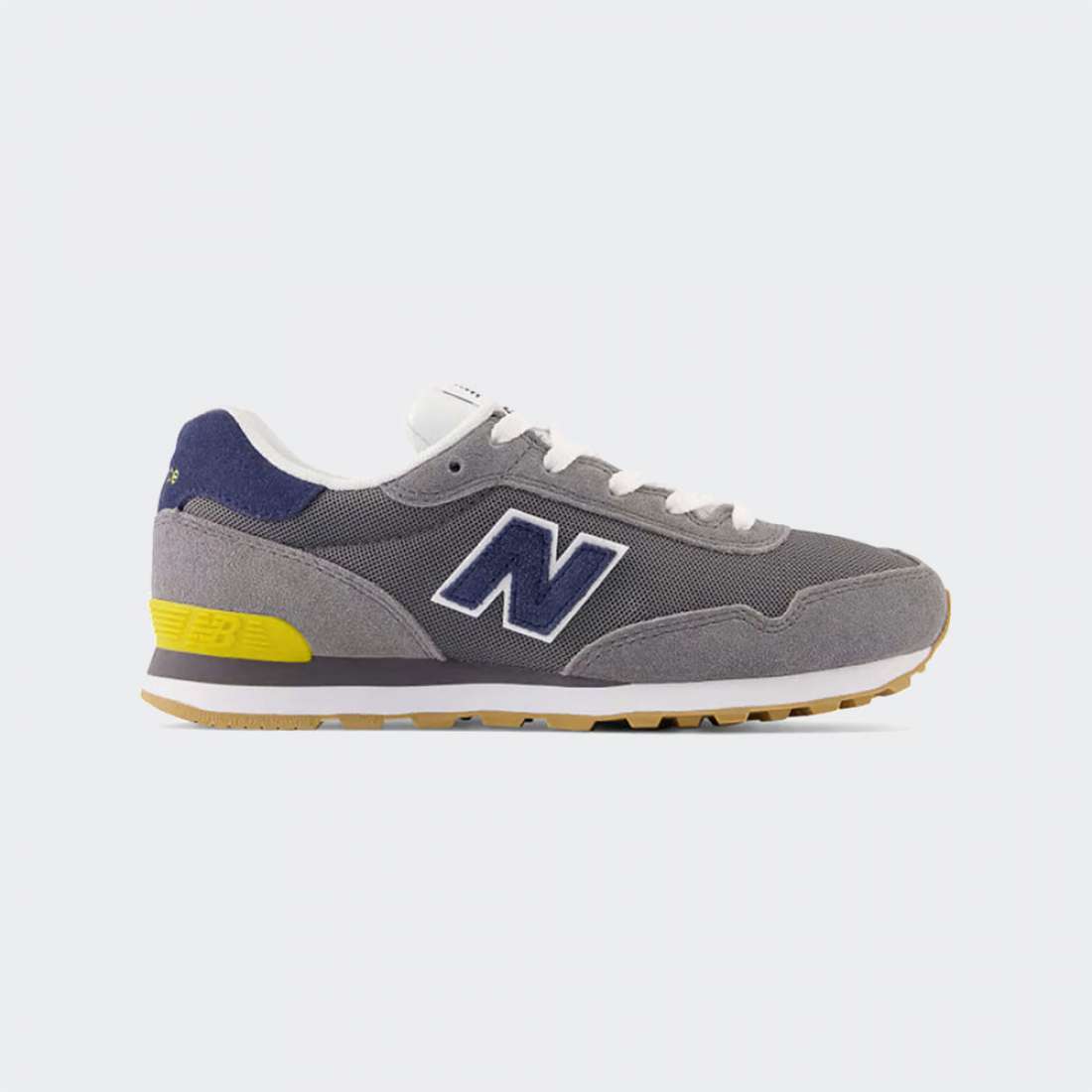 NEW BALANCE 515 J GREY/NVY/YELLOW