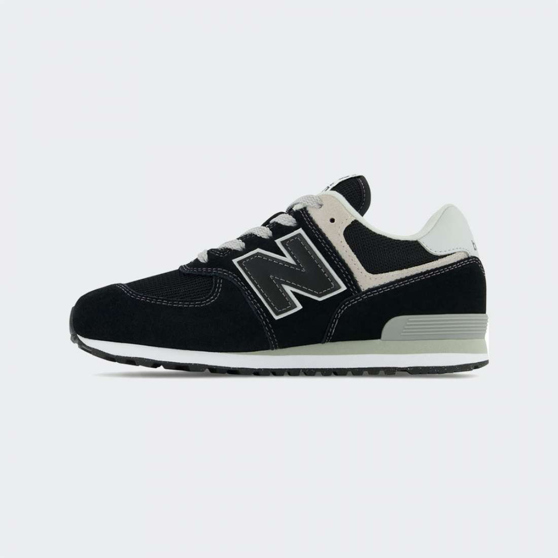 NEW BALANCE 574 J BLACK/WHITE